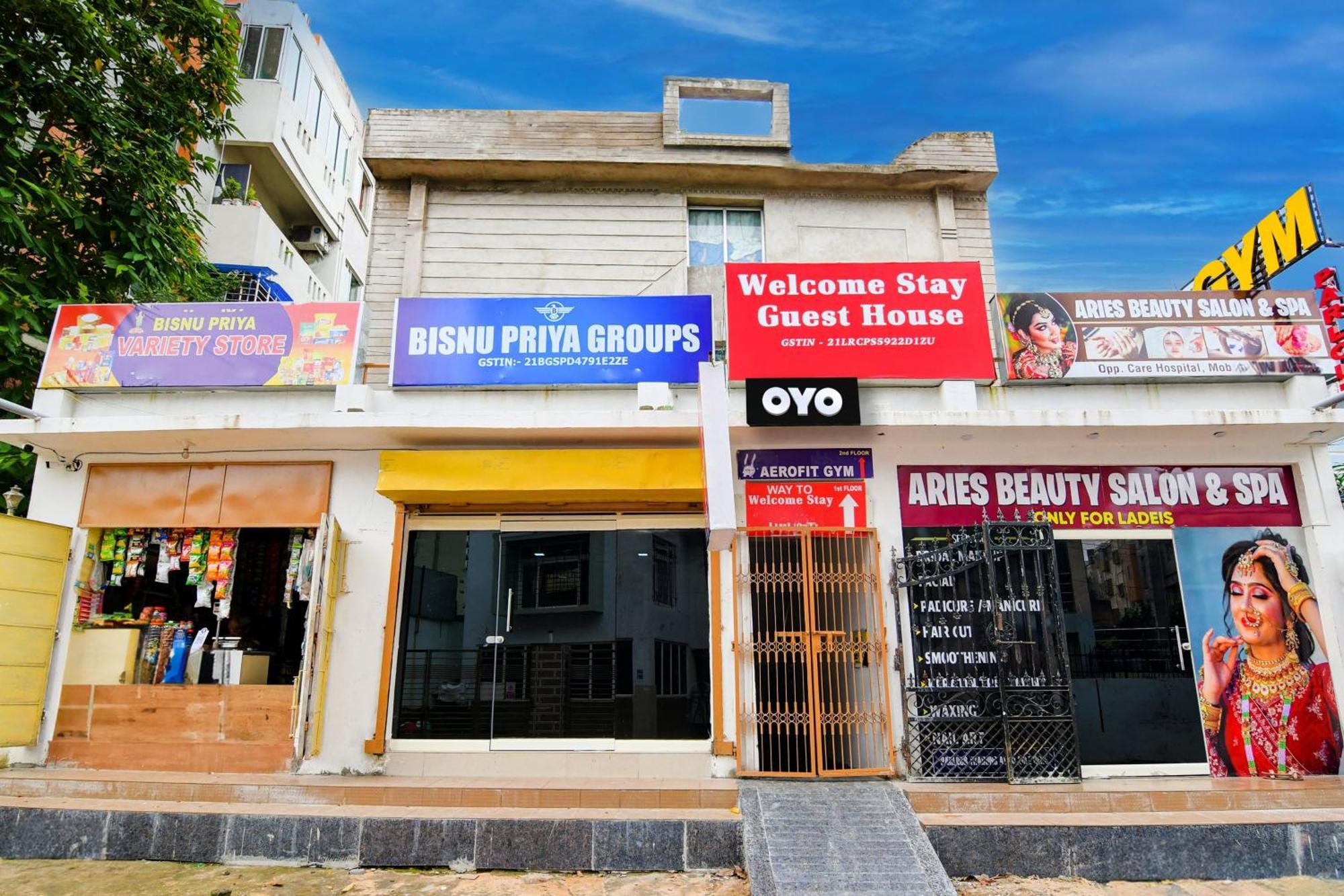 Hotel O Welcome Stay Guest House Bhubaneswar Exteriör bild